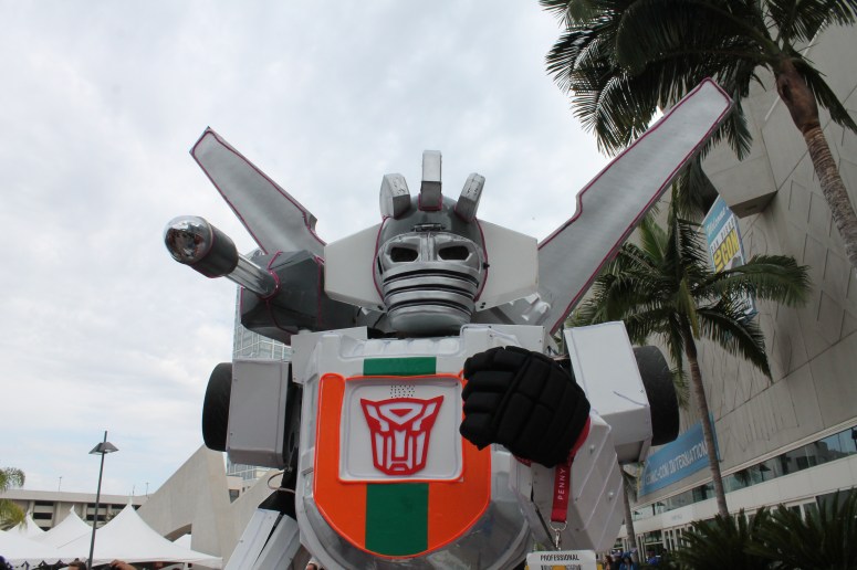 SDCC 2014 Wheeljack Transformers cosplay